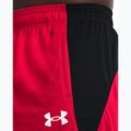 Pantaloncini da basket Under Armour Baseline 10In da uomo rosso/bianco 4