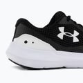 Under Armour Surge 3 nero/bianco/bianco scarpe da corsa da uomo 8