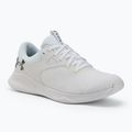 Scarpe da ginnastica da donna Under Armour W Charged Aurora 2 bianco/bianco/argento caldo metallico