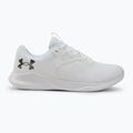 Scarpe da ginnastica da donna Under Armour W Charged Aurora 2 bianco/bianco/argento caldo metallico 2