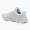 Scarpe da ginnastica da donna Under Armour W Charged Aurora 2 bianco/bianco/argento caldo metallico 3