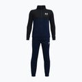Under Armour Cb Knit academy/nero/bianco tuta da ginnastica per bambini
