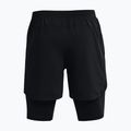 Under Armour Launch SW 5'' 2N1 pantaloncini da corsa da uomo nero/nero/riflettente 2