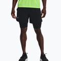 Under Armour Launch SW 5'' 2N1 pantaloncini da corsa da uomo nero/nero/riflettente 4