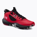 Scarpe da basket da uomo Under Armour Lockdown 6 rosso/nero/bianco