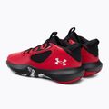 Scarpe da basket da uomo Under Armour Lockdown 6 rosso/nero/bianco 3