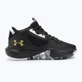 Under Armour Lockdown 6 scarpe da basket da uomo nero/nero/oro metallico 2