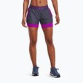 Under Armour Play Up 2-In-1 pantaloncini da allenamento da donna in acciaio temperato/strobo/strobo