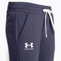 Pantaloni Under Armour Rival Fleece Joggers donna acciaio temperato/bianco 7