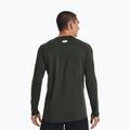 Under Armour uomo manica lunga da allenamento UA Hg Armour Fitted verde barocco/bianco 4