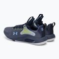 Under Armour Hovr Rise 4 acciaio temperato/marino medio/blu carolina scarpe da ginnastica da uomo 3