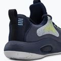 Under Armour Hovr Rise 4 acciaio temperato/marino medio/blu carolina scarpe da ginnastica da uomo 8