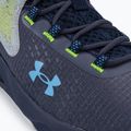 Under Armour Hovr Rise 4 acciaio temperato/marino medio/blu carolina scarpe da ginnastica da uomo 11