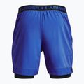 Pantaloncini da allenamento Under Armour da uomo Vanish Woven 2In1 Sts versa blu/nero/nero 2