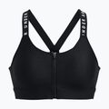 Reggiseno fitness Under Armour Infinity High Bra Zip nero/bianco