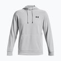Under Armour Uomo Felpa con cappuccio in pile halo grigio/nero