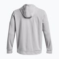 Under Armour Uomo Felpa con cappuccio in pile halo grigio/nero 2