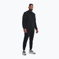 Felpa con cappuccio Under Armour Armour da uomo, nero/nero 2