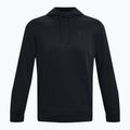Felpa con cappuccio Under Armour Armour da uomo, nero/nero 5