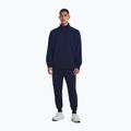 Felpa da allenamento Under Armour Fleece 1/4 Zip midnight navy/nero da uomo 2