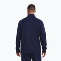 Felpa da allenamento Under Armour Fleece 1/4 Zip midnight navy/nero da uomo 3