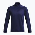 Felpa da allenamento Under Armour Fleece 1/4 Zip midnight navy/nero da uomo 4