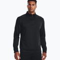 Felpa Under Armour Fleece 1/4 Zip nera/nera da uomo