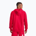 Felpa Under Armour Rival Fleece Big Logo HD da uomo, rosso/bianco anice 3