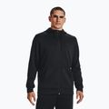 Felpa uomo Under Armour Fleece FZ Hoodie black/black
