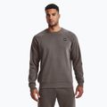 Felpa Under Armour Rival Fleece Crew uomo marrone