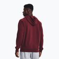 Felpa da uomo Under Armour Rival Fleece Big Logo HD rosso castagna 2