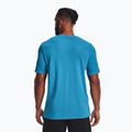 Under Armour maglia da allenamento da uomo UA Rush Seamless Geosport capri/nero 2