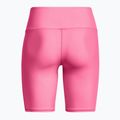 Pantaloncini da allenamento Under Armour da donna HG Armour Bike rosa punk/bianco 2