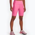 Pantaloncini da allenamento Under Armour da donna HG Armour Bike rosa punk/bianco 3