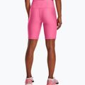 Pantaloncini da allenamento Under Armour da donna HG Armour Bike rosa punk/bianco 4