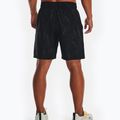 Pantaloncini da allenamento Under Armour UA Woven Emboss nero/bianco da uomo 4