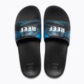 Infradito REEF One Slide nero sbiadito palma da uomo 11