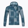 Giacca da corsa Brooks Canopy da uomo indigo rush/altitude print