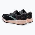 Brooks Ghost 14 scarpe da corsa da donna nero/perla/pesca 3