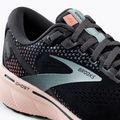 Brooks Ghost 14 scarpe da corsa da donna nero/perla/pesca 8