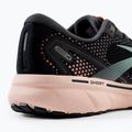 Brooks Ghost 14 scarpe da corsa da donna nero/perla/pesca 9
