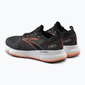 Brooks Glycerin StealthFit 20 scarpe da corsa uomo nero/perla annerita/rosso fuoco 3