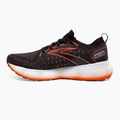 Brooks Glycerin StealthFit 20 scarpe da corsa uomo nero/perla annerita/rosso fuoco 11