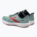 Brooks Launch 9 uomini scarpe da corsa blu surf / nero / pomodoro ciliegia 4