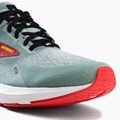 Brooks Launch 9 uomini scarpe da corsa blu surf / nero / pomodoro ciliegia 10