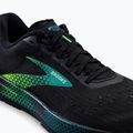 Brooks Hyperion Tempo scarpe da corsa da uomo nero/kayak/geco verde 8