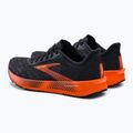 Brooks Hyperion Tempo, scarpe da corsa da uomo, nero/fiamma/grigio 3