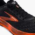 Brooks Hyperion Tempo, scarpe da corsa da uomo, nero/fiamma/grigio 8