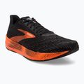 Brooks Hyperion Tempo, scarpe da corsa da uomo, nero/fiamma/grigio 10