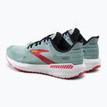 Brooks Launch GTS 9 scarpe da corsa uomo blu surf/nero/ciliegia pomodoro 4